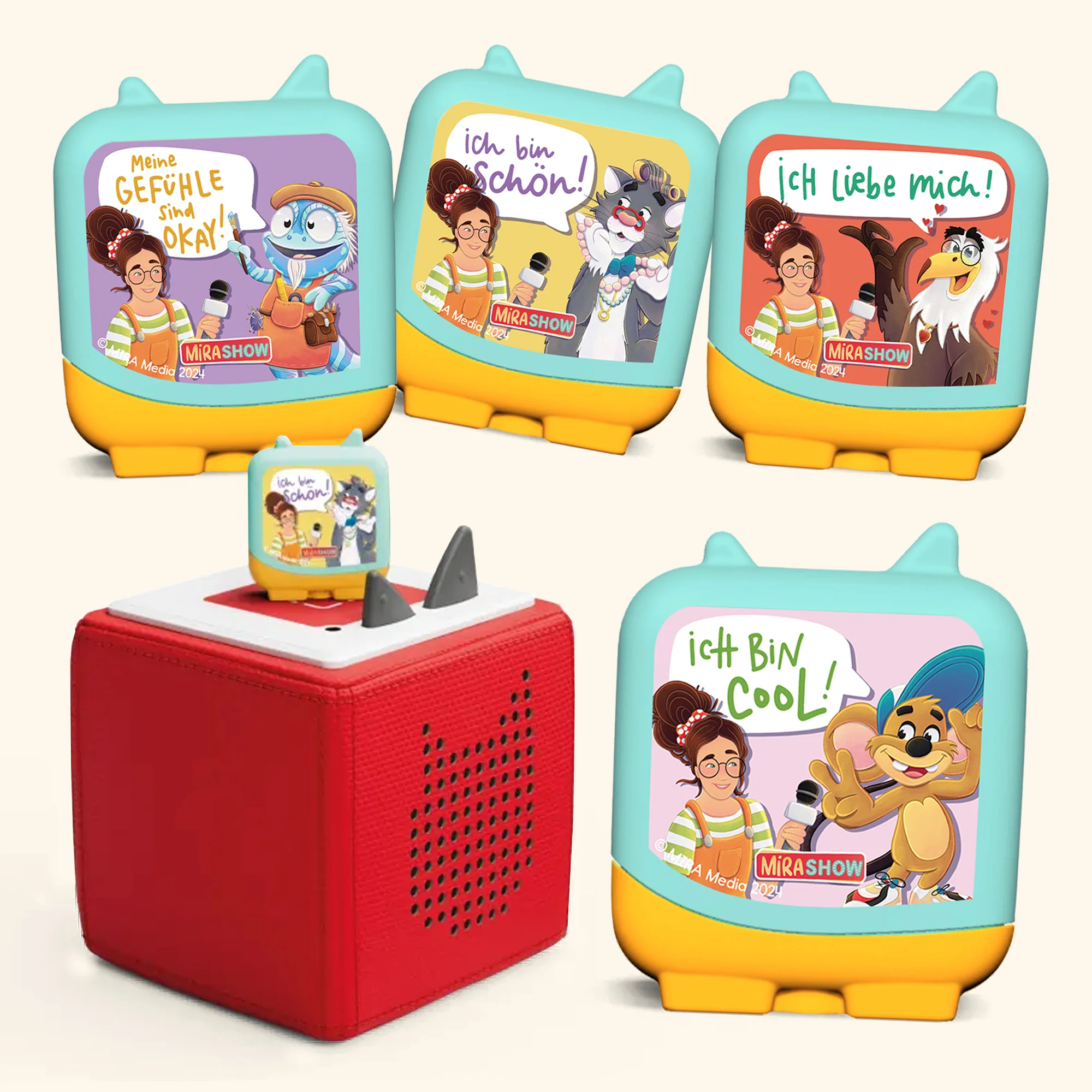 4er Set Pocket Tonies