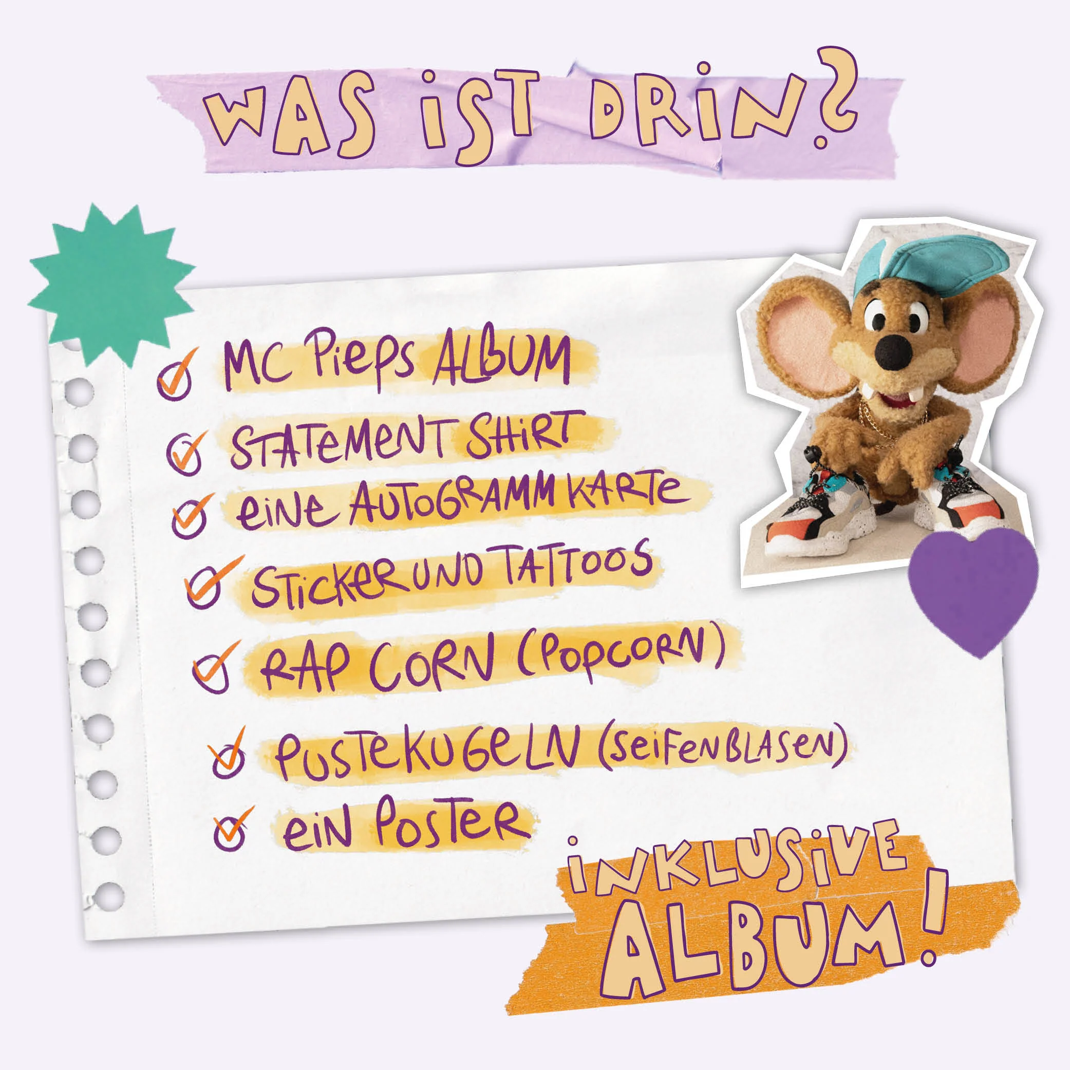 MC Pieps-Box inkl. Album - Image 21